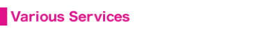 Various Services