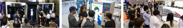 展示会の様子　写真